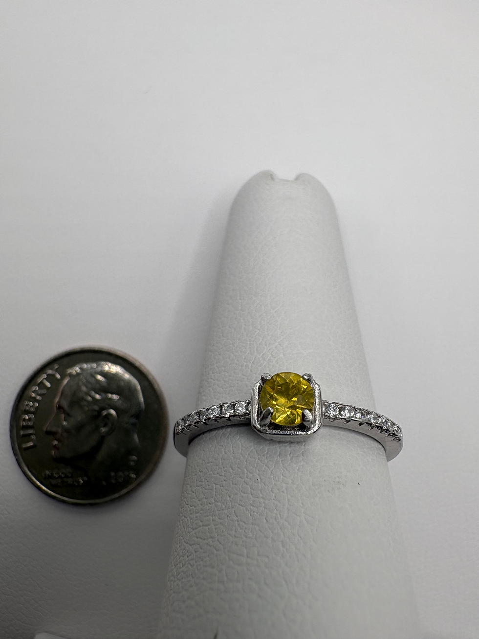 Thumbnail: The Sapphire Sun- adjustable silver ring