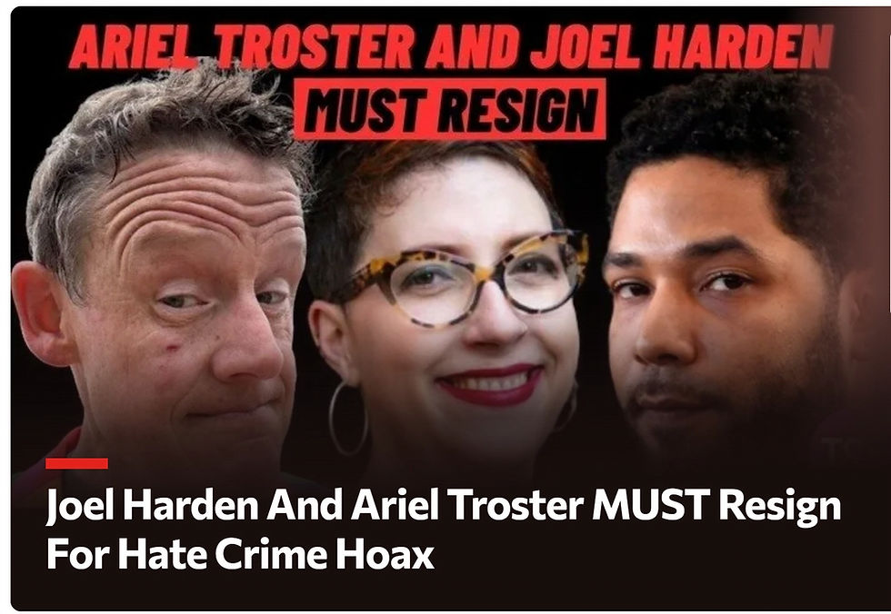 Ottawa Stops Hate Together: Petition calling for Joel Harden’s and Ariel Troster’s resignations