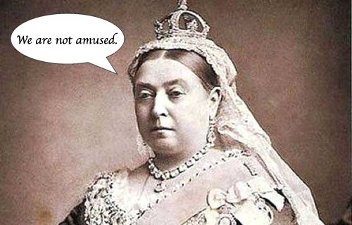 A Lesbian’s Adventure Across Canada’s Uncivil Service: Queen Victoria - "We are not amused"