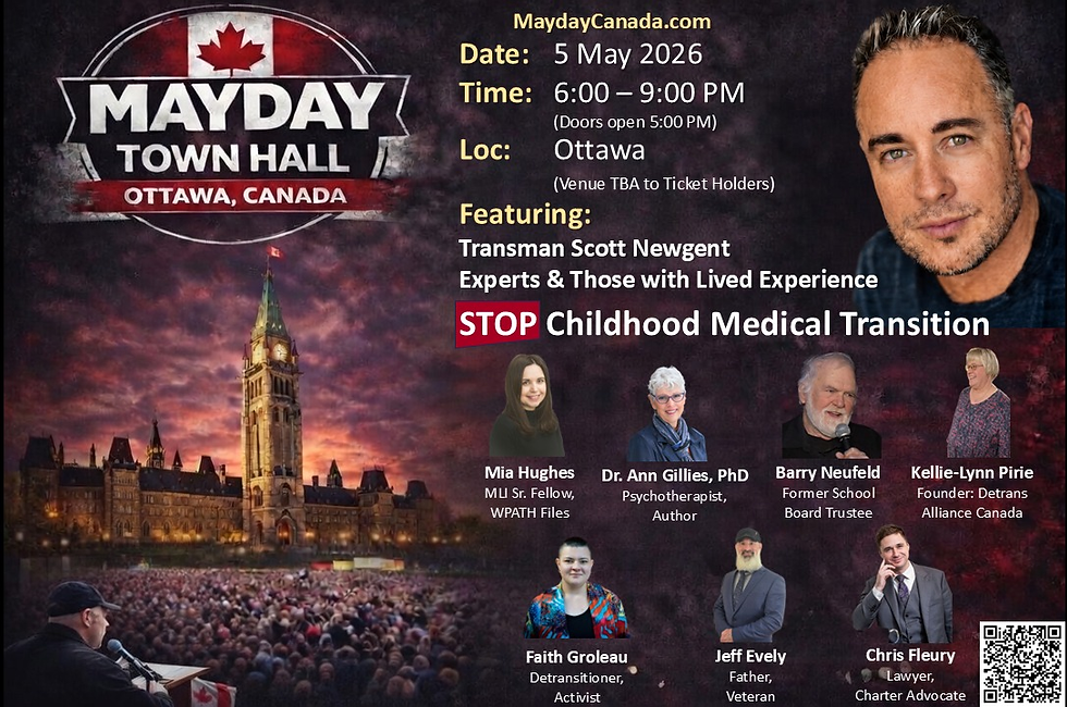 Mayday in Canada's Capital: Event poster on Facebook