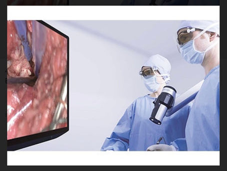 外視鏡手術の様子