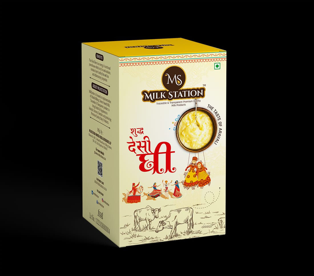 Milk Station Pure Desi Ghee 1 liter