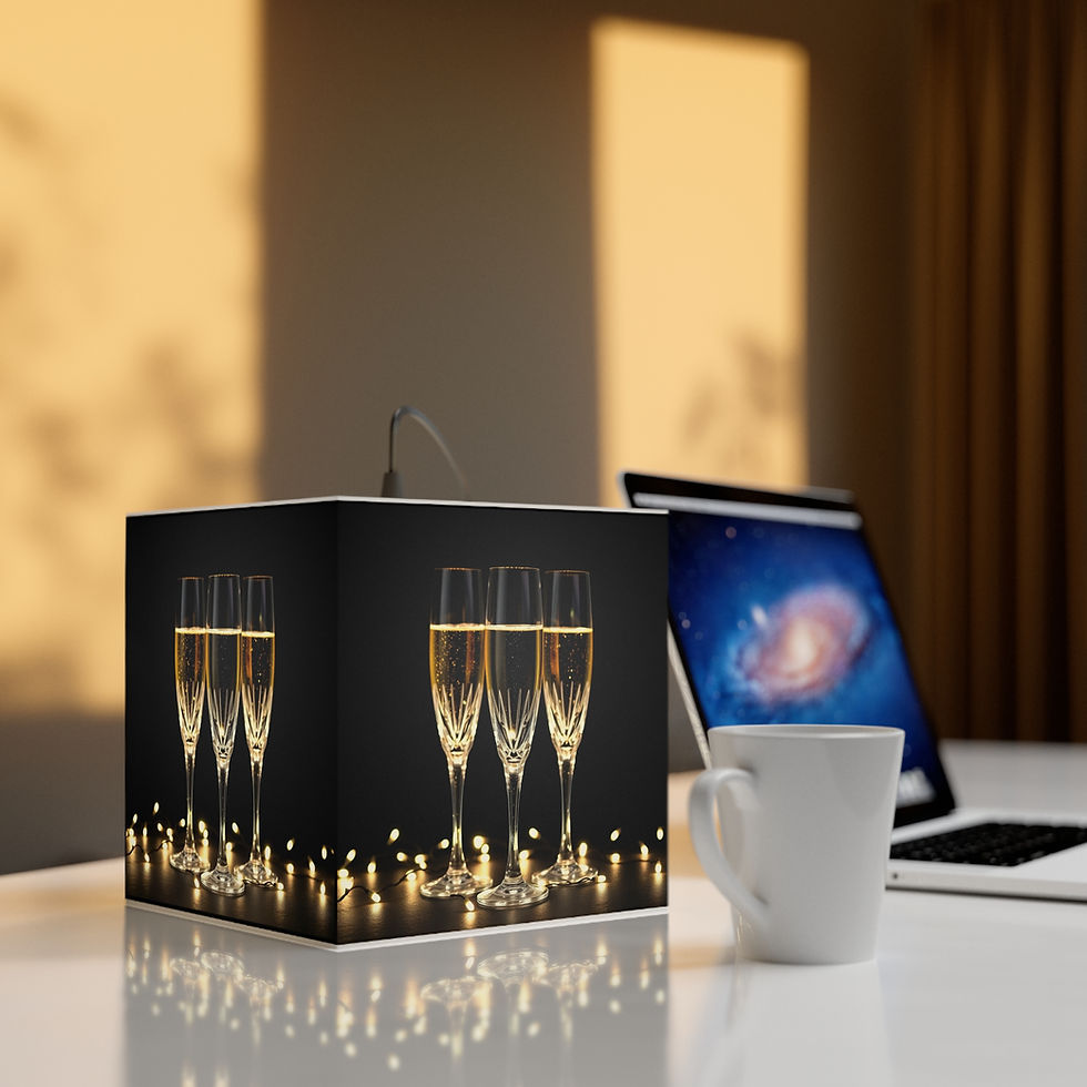 Thumbnail: C'est La Vie Collection Light Cube Lamp