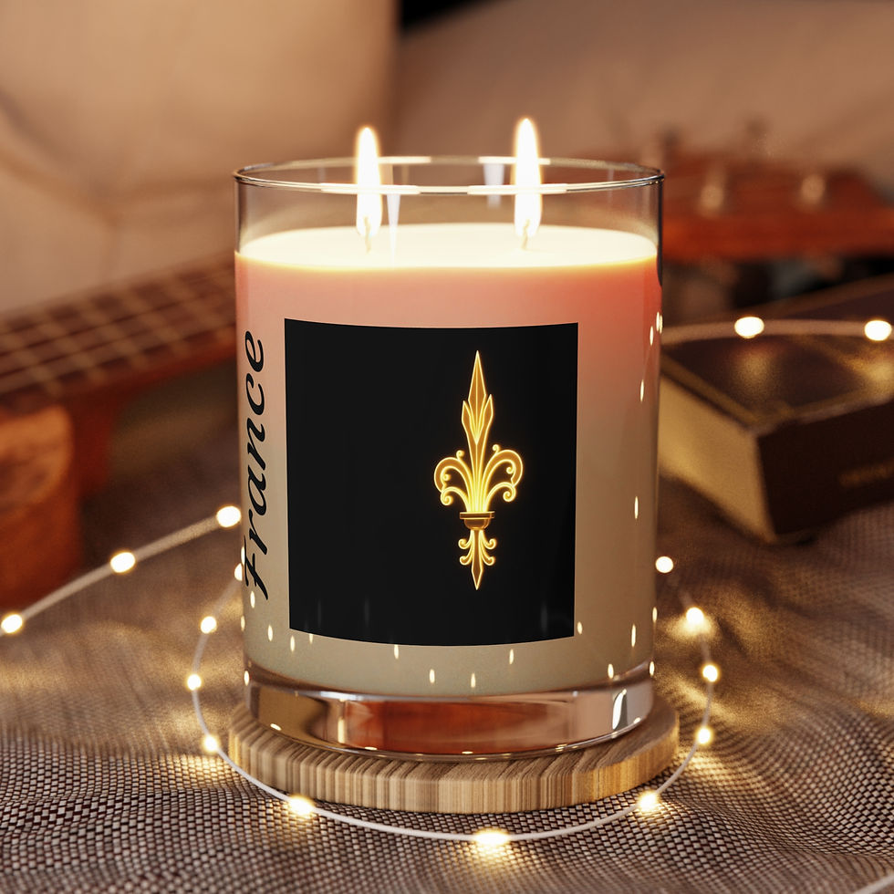 France - Collection Scented Candle - Full Glass, 11oz