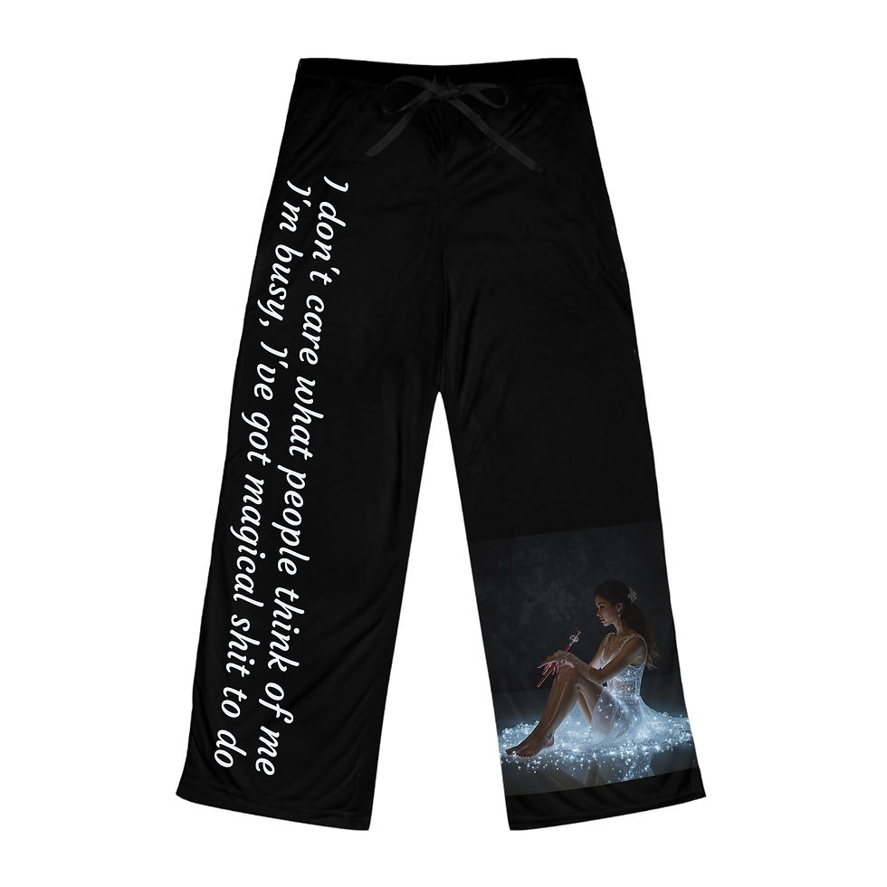 I've Got Magical Shit To Do Collection Women's Pajama Pants (AOP)