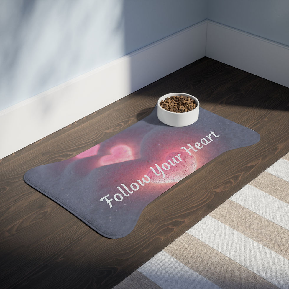 Thumbnail: Follow Your Heart - Collection - Pet Feeding Mats