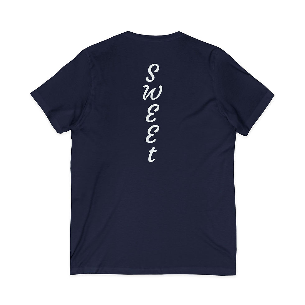 Thumbnail: Sweet From My Head Down to My Toes, V-Neck T-Shirt, More Colors Available!