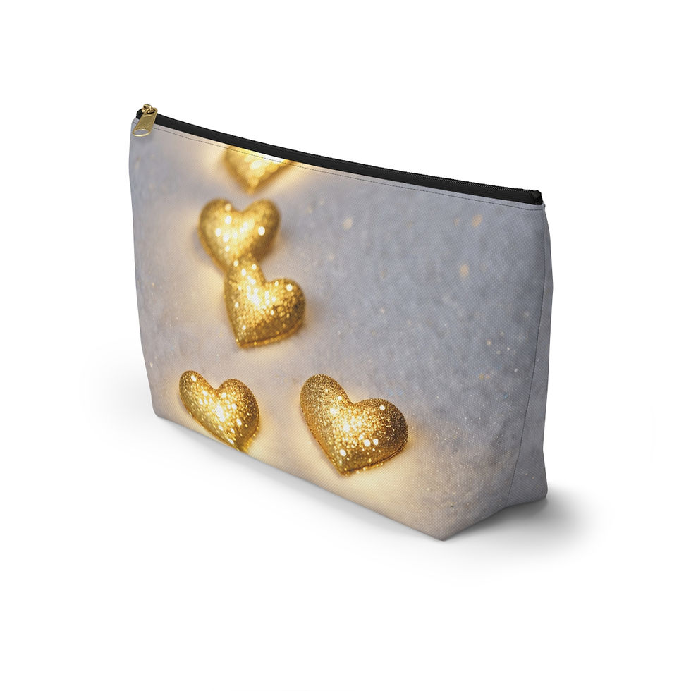 Thumbnail: Golden Hearts - Collection Cosmetic Bag