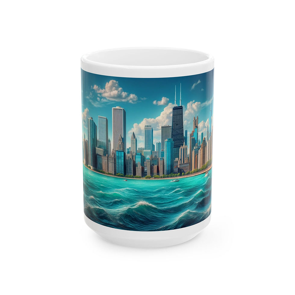 Thumbnail: Chicago Life - Ceramic Mug, (11oz, 15oz)