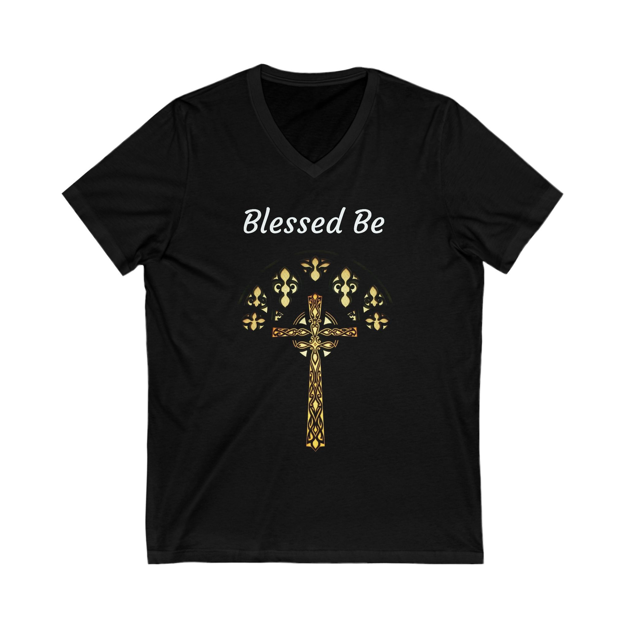 Blessed Be - V- Neck T-Shirt, More Colors  Available!