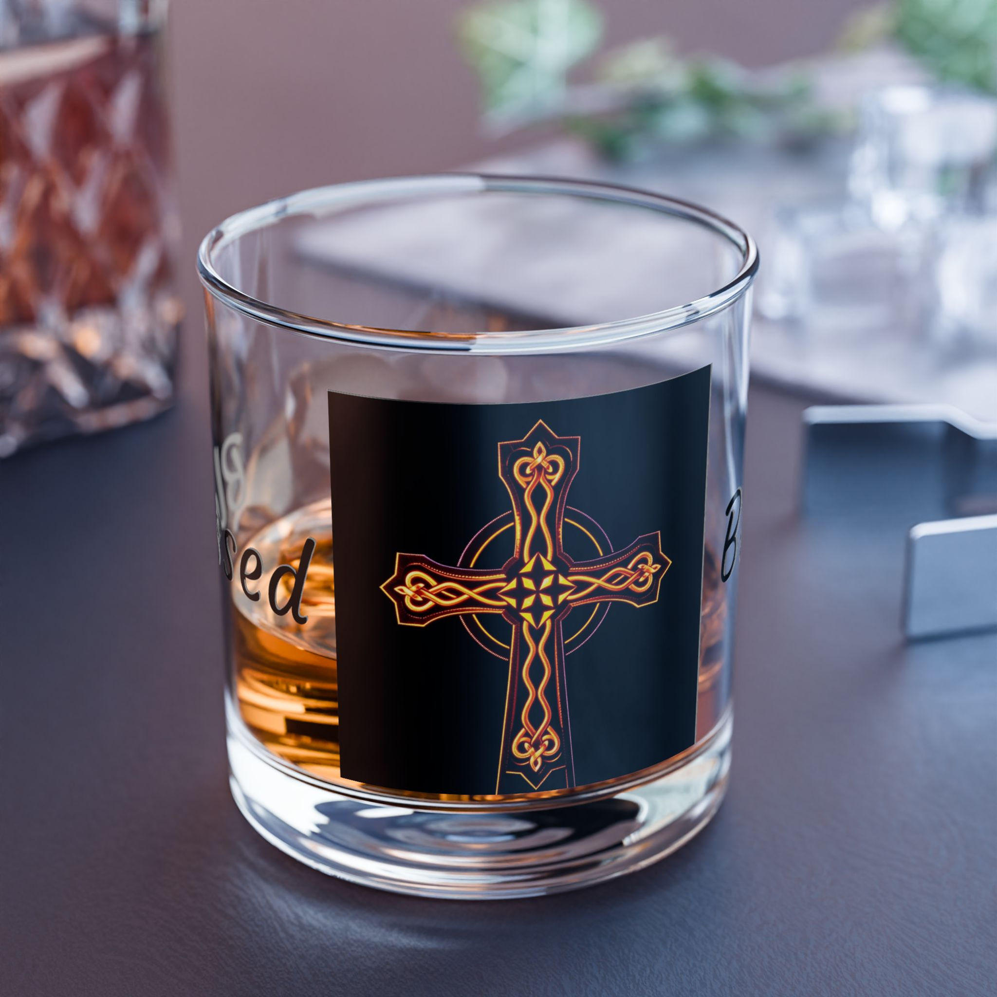 Blessed Be Collection Rocks Glass, 10oz