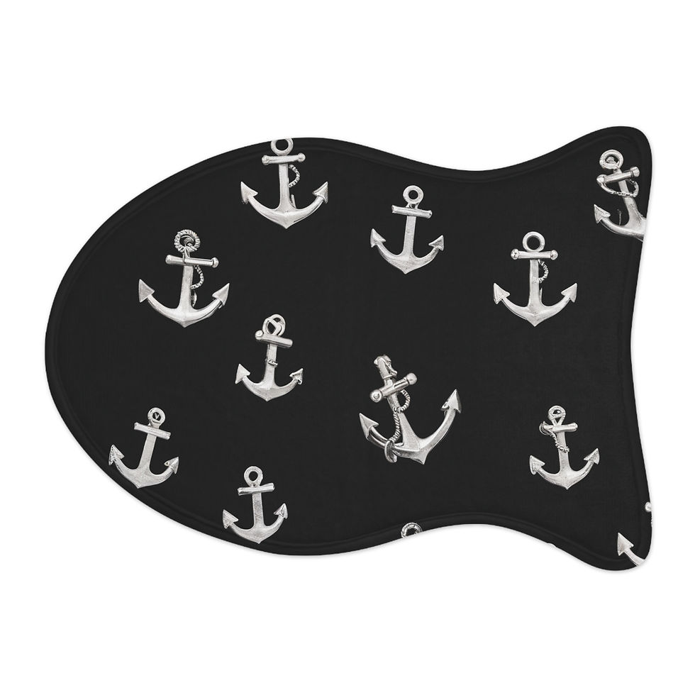 Thumbnail: Anchors- Collection - Pet Feeding Mats, More Shapes Available!