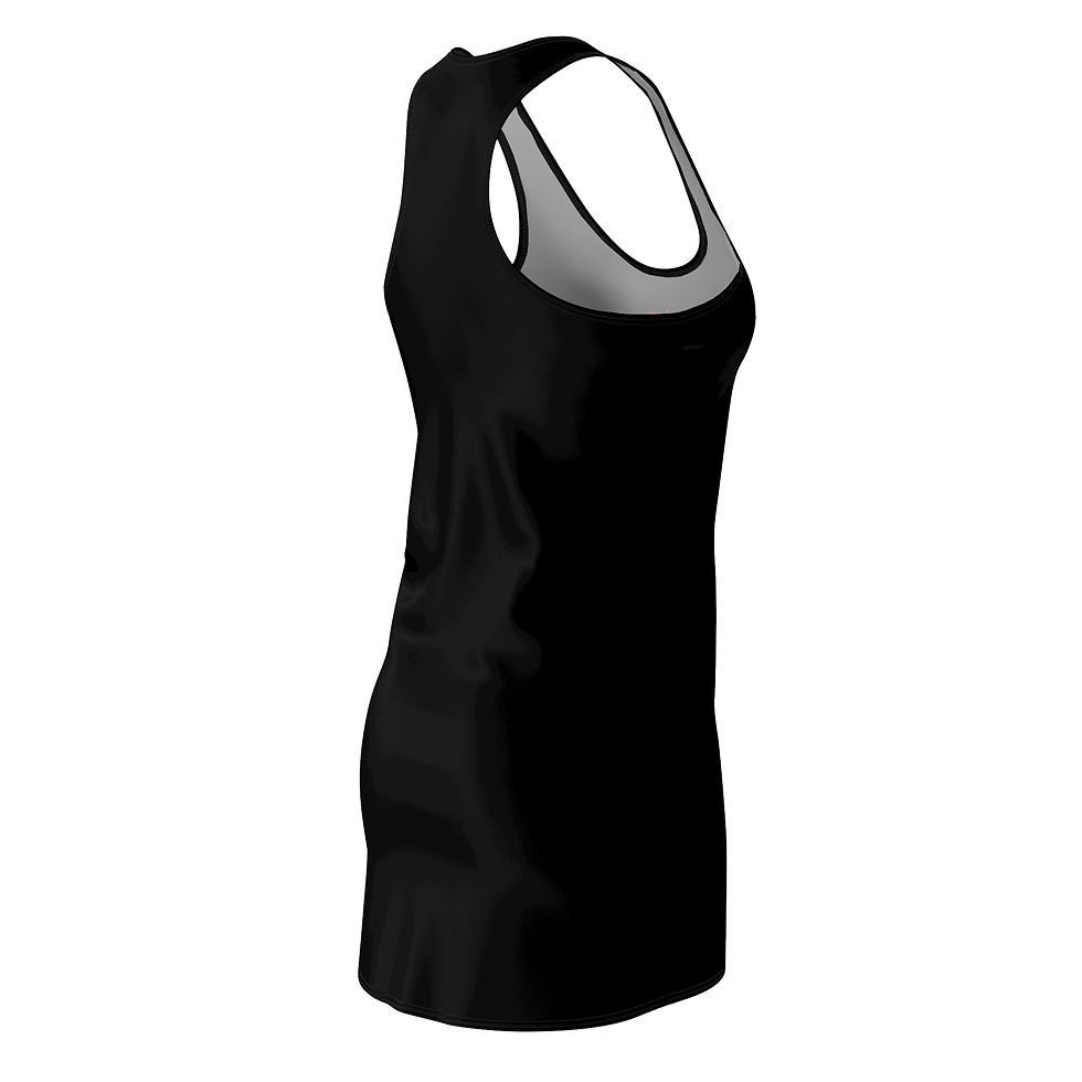Thumbnail: Beautiful Badass - Women's Cut & Sew Racerback Dress (AOP)