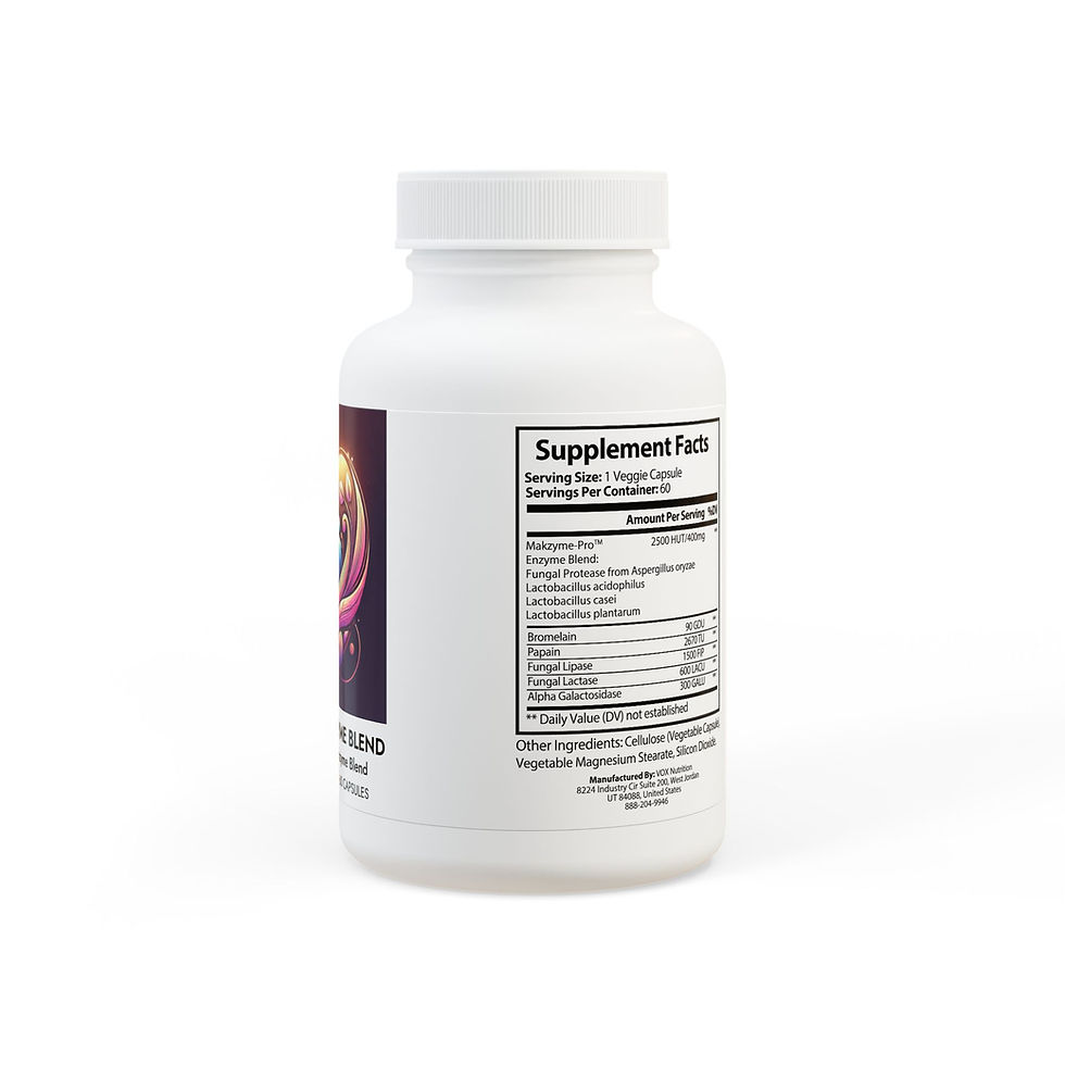 Thumbnail: Boltram Digestive Enzyme Blend Supplement (60 Capsules)