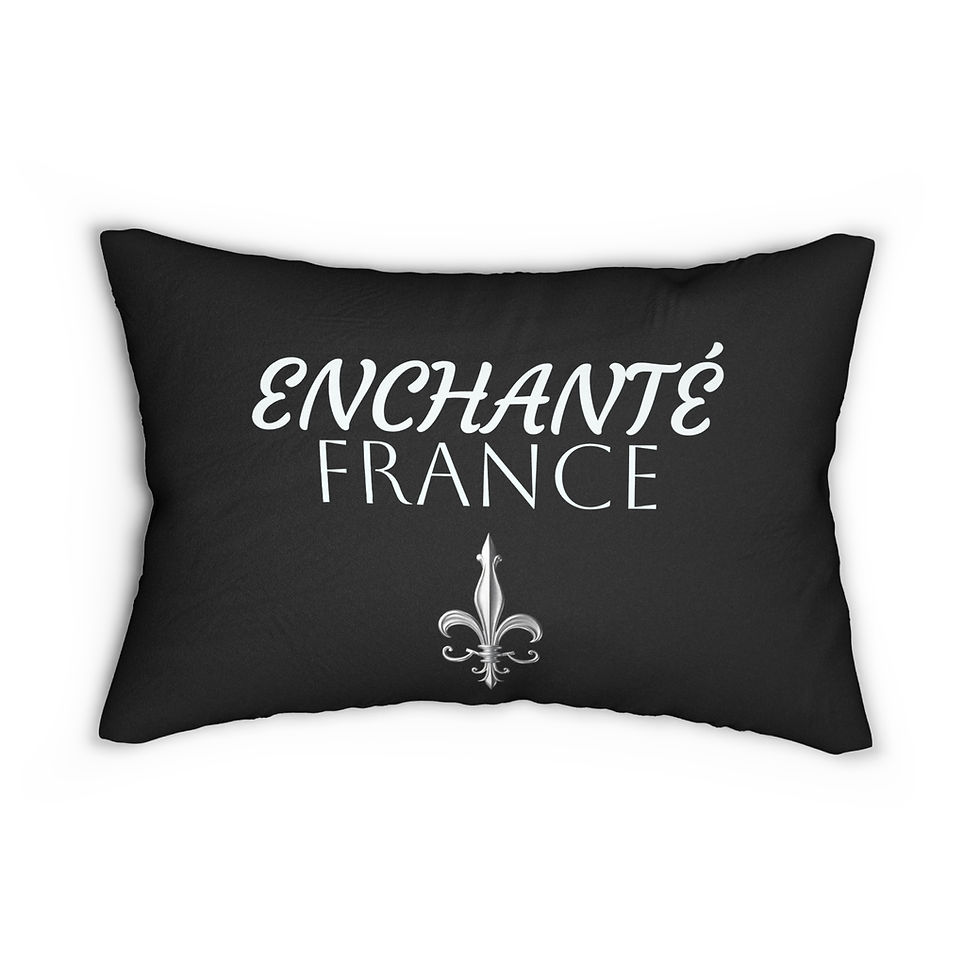 Thumbnail: ENCHANTÉ France- Collection Spun Polyester Lumbar Pillow