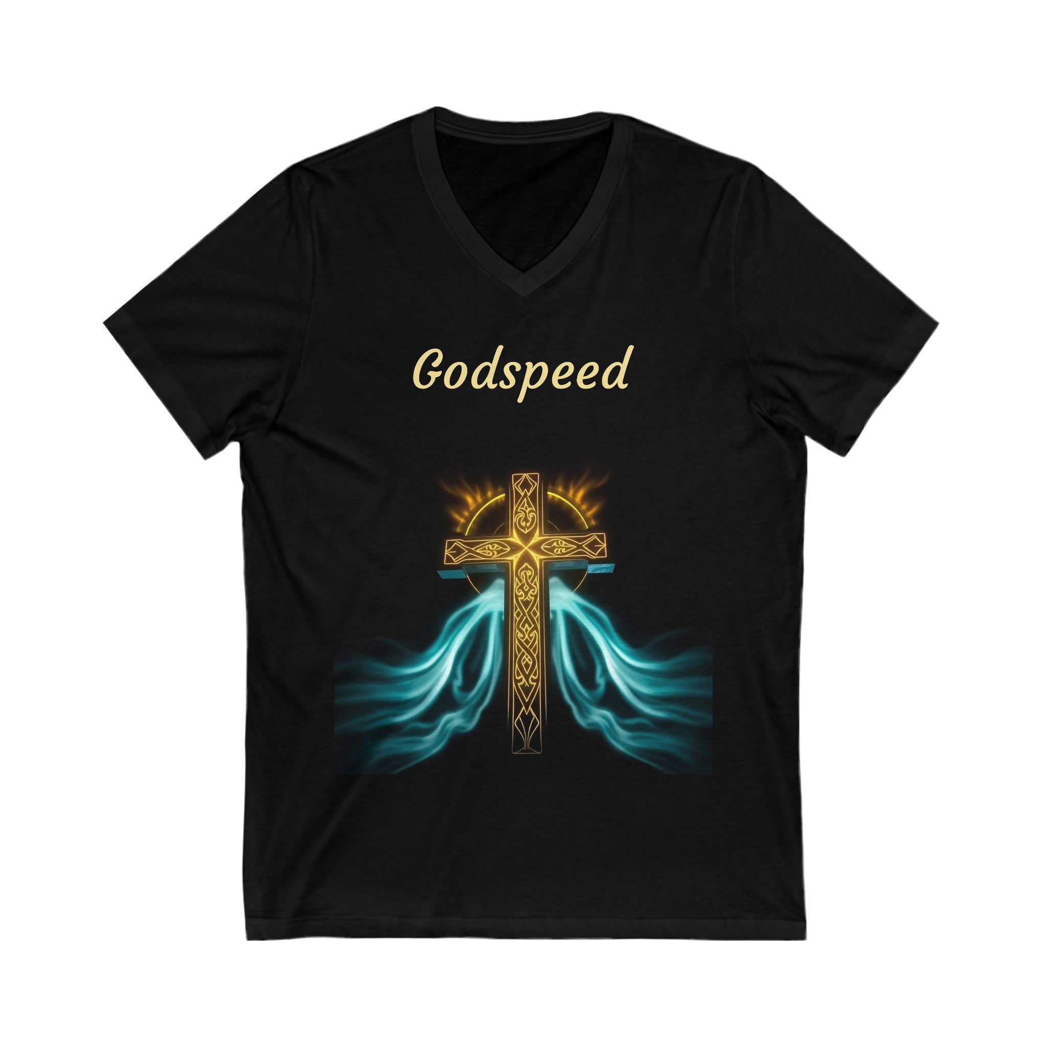 Godspeed - V- Neck T-Shirt, More Colors  Available!
