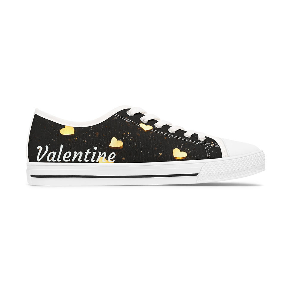 Valentine Collection Women's Low Top Sneakers