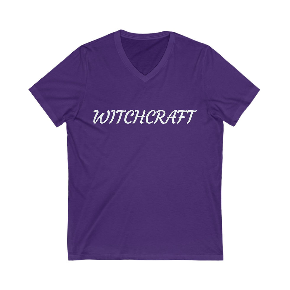Thumbnail: WITCHCRAFT - Collection, V-Neck T-Shirt, More Colors Available!