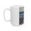 Thumbnail: Crystal Beach Splash Ceramic Mug, (11oz, 15oz)