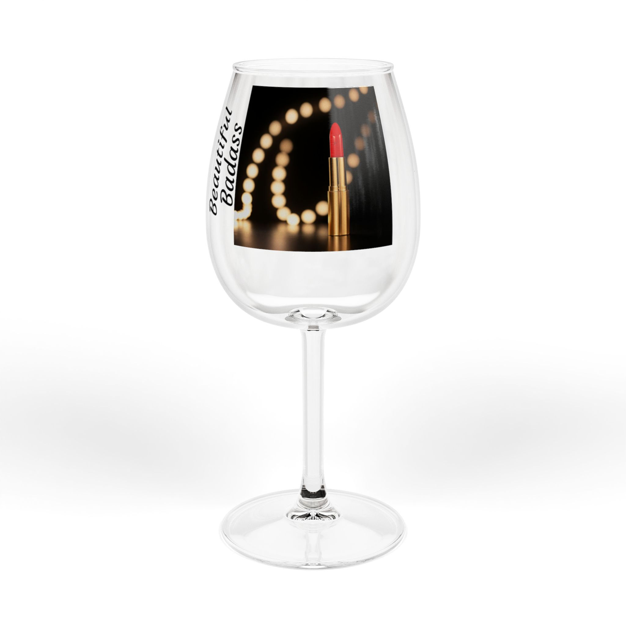 Beautiful Badass Collection, Wine Glass, 12oz