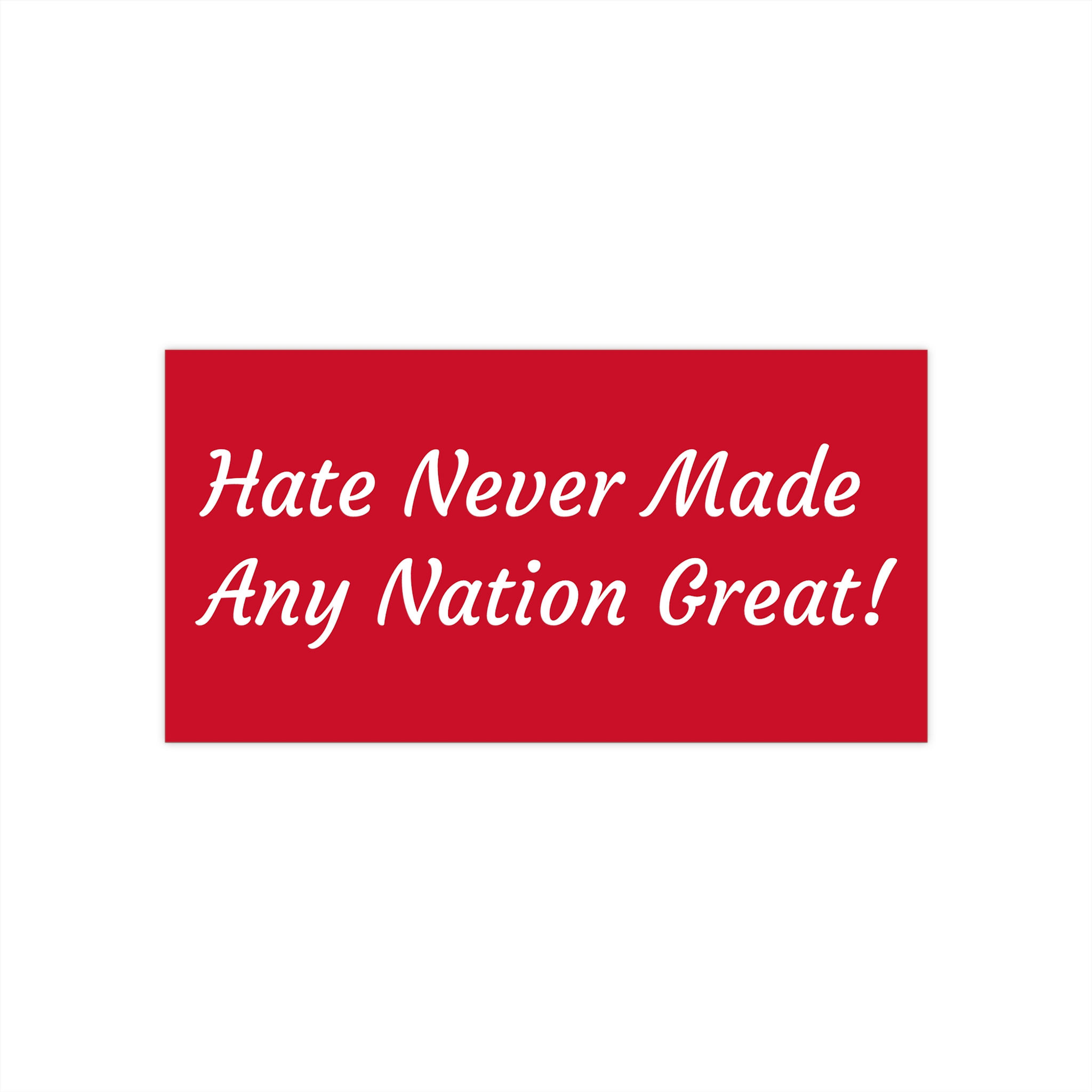 True Patriot Bumper Sticker