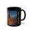 Thumbnail: Chicago Night Sky Black Mug 11oz
