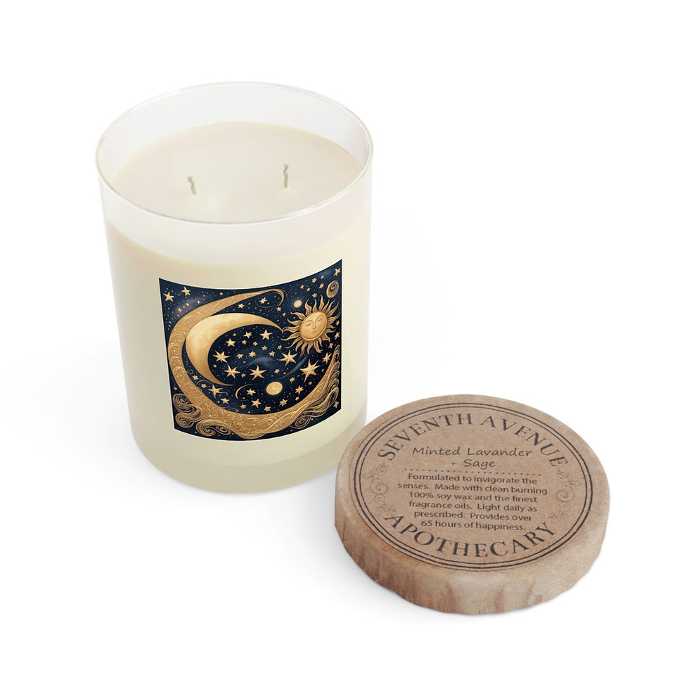 Thumbnail: Celestial Collection Scented Candle - Full Glass, 11oz