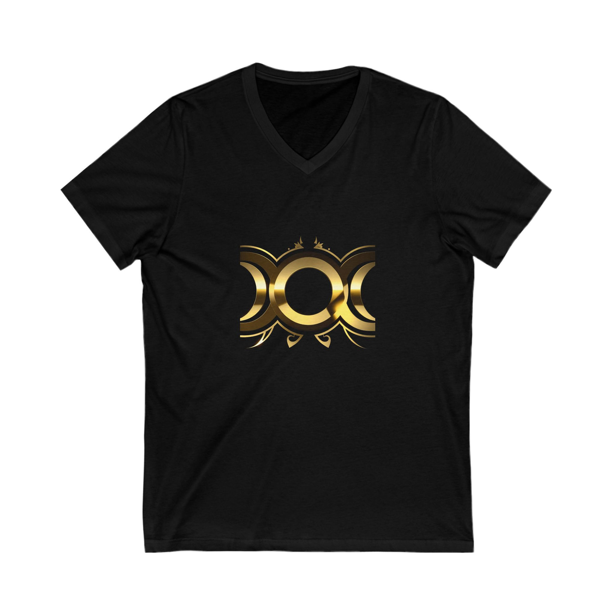 Triple Moon Goddess, V-Neck T-Shirt, More Colors Available!