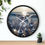 Thumbnail: Crystal Beach Splash Wall Clock