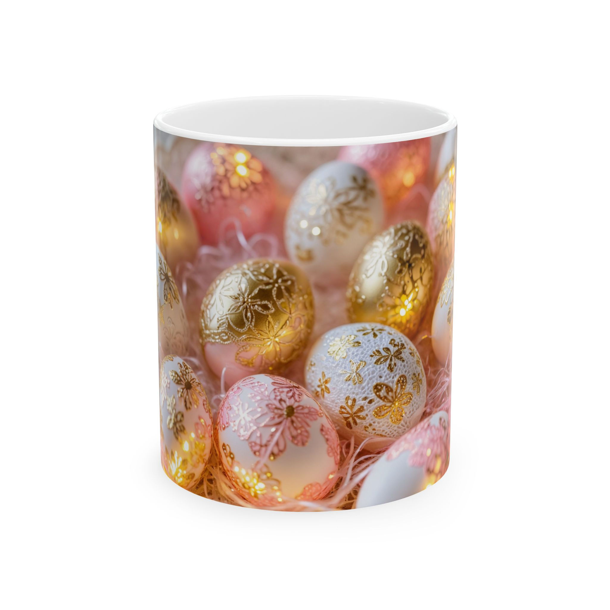 Easter Eggs - Ceramic Mug, (11oz, 15oz)