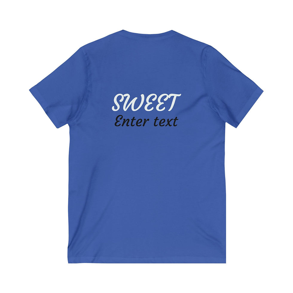 Thumbnail: Sweet From My Head Down to My Toes, V-Neck T-Shirt, More Colors Available!