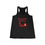 Thumbnail: Beautiful Badass, Red High Heel Shoes - Collection, Women's Flowy Racerback Tank