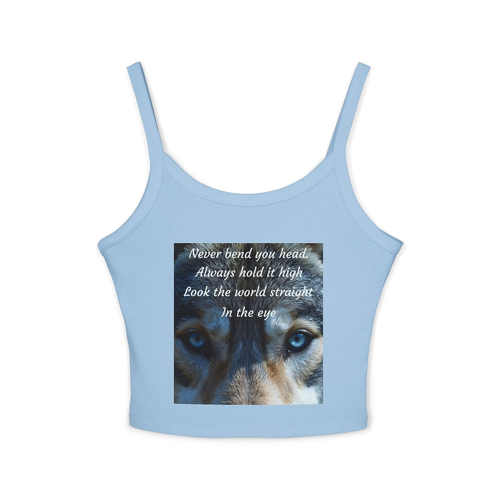 Thumbnail: Wolf Collection - Spaghetti Strap Tank Top, Multiple Colors Available!