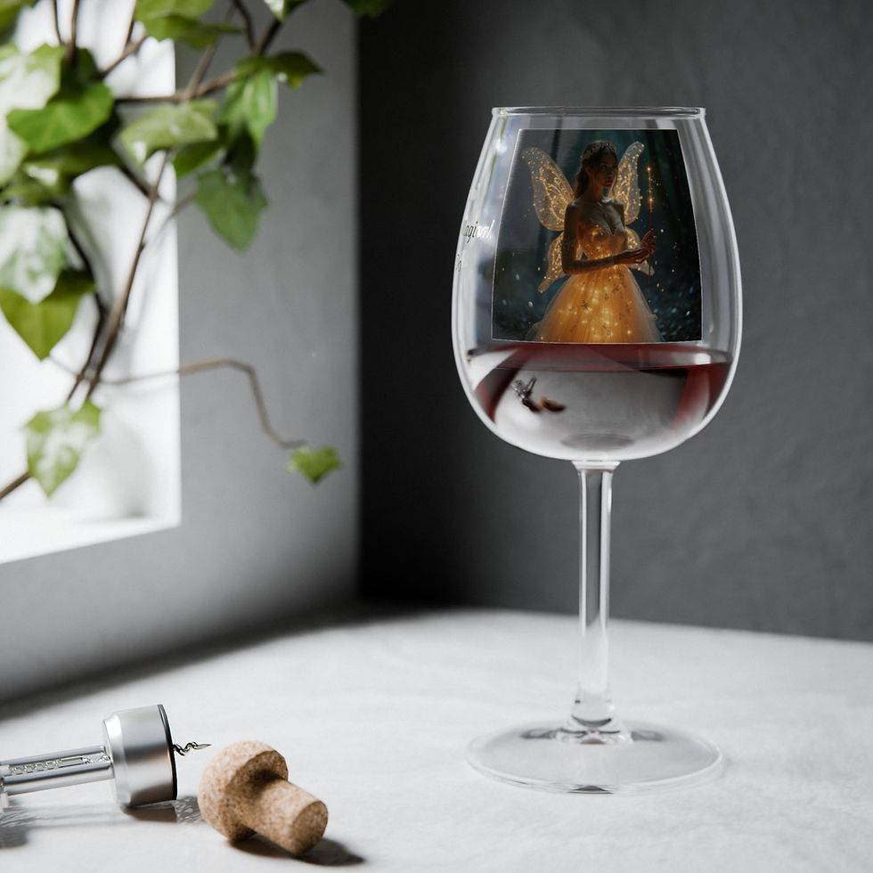 Thumbnail: I've Got Magical Shit To Do, Wine Glass, 12oz