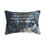 Thumbnail: Look The World Straight in the Eye, Wolf - Collection Polyester Lumbar Pillow
