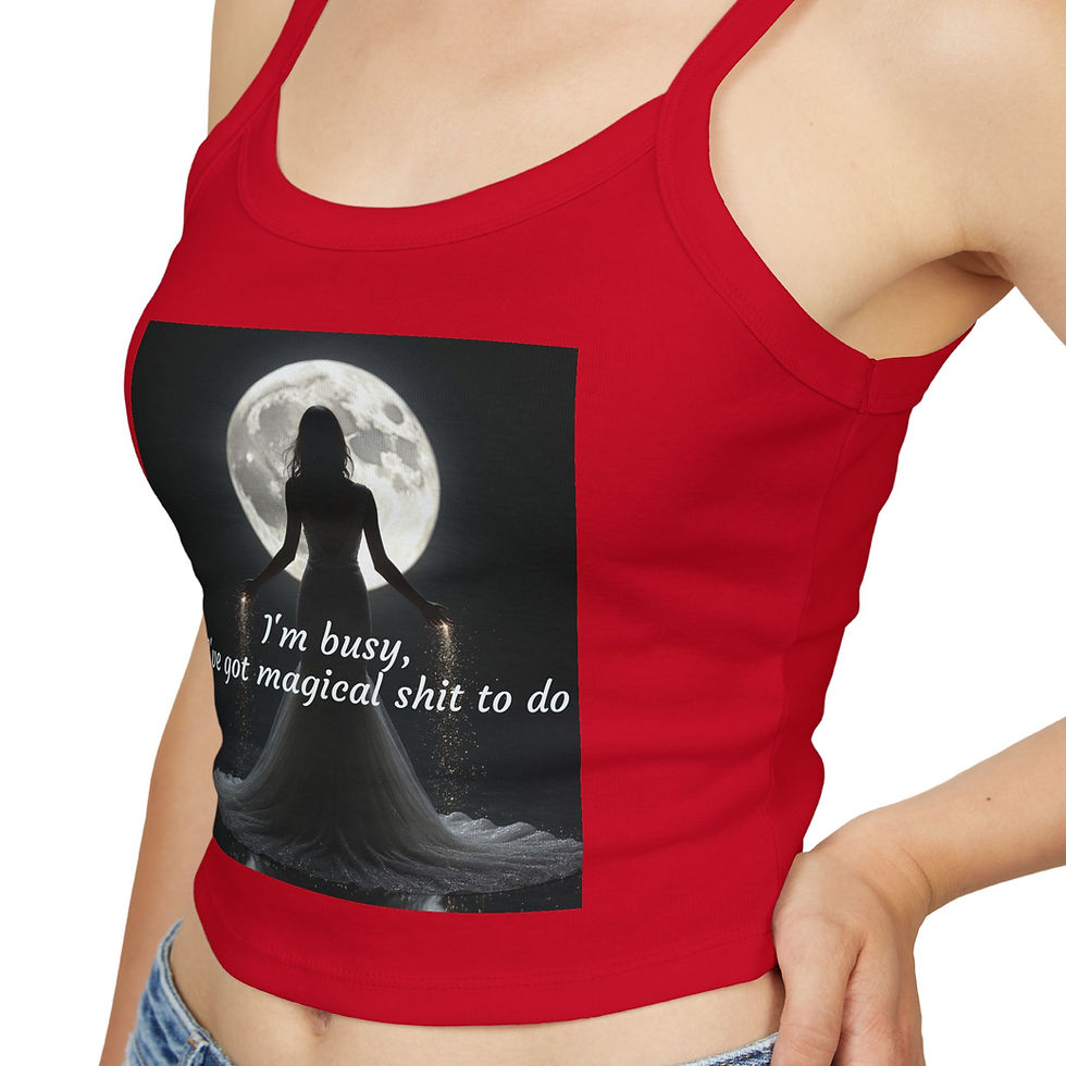 Thumbnail: I've Got Magical Shit To Do, Spaghetti Strap Tank Top Multiple Colors Available!