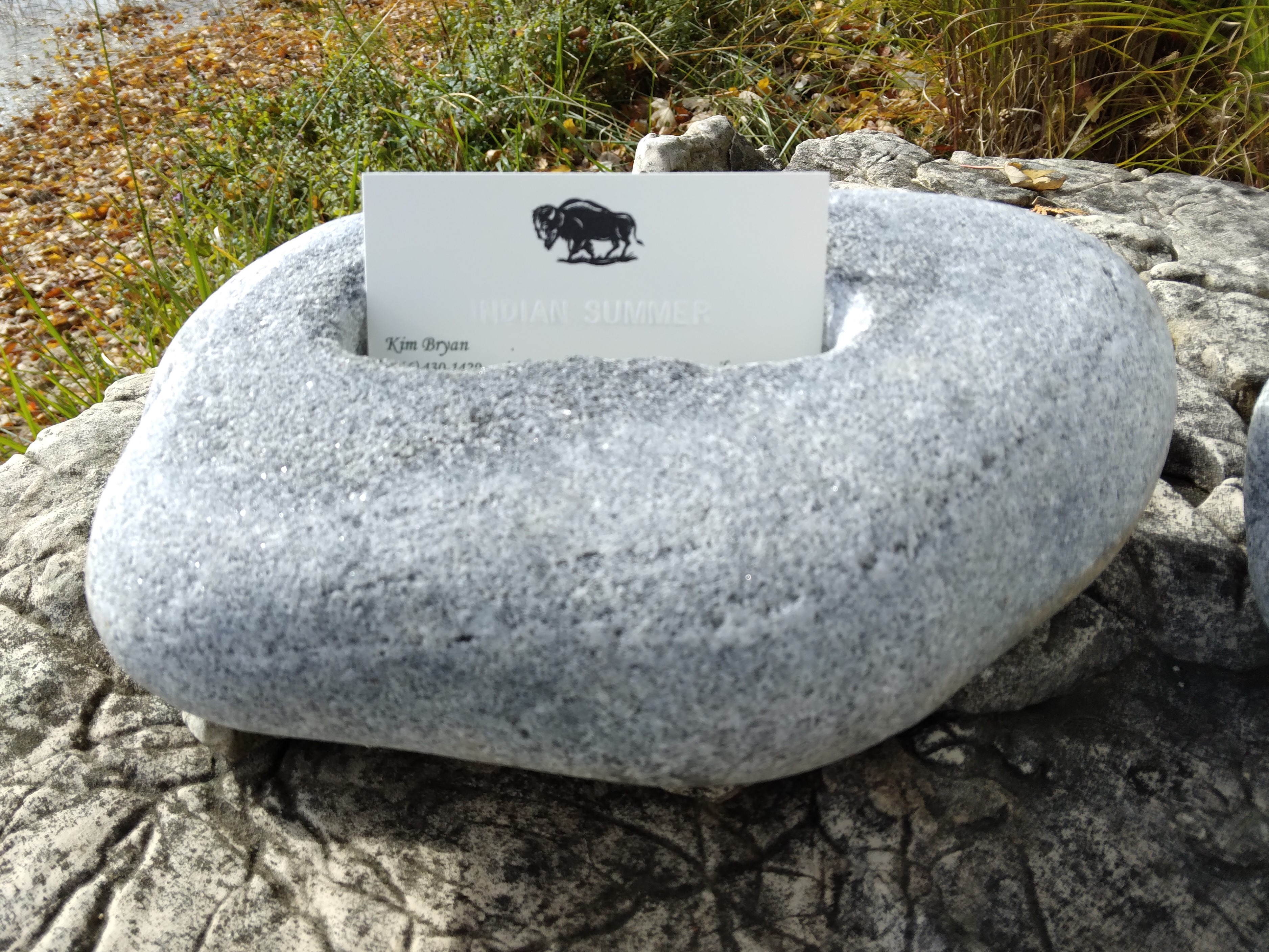 Business Card Holder - “Light Before the Storm”
