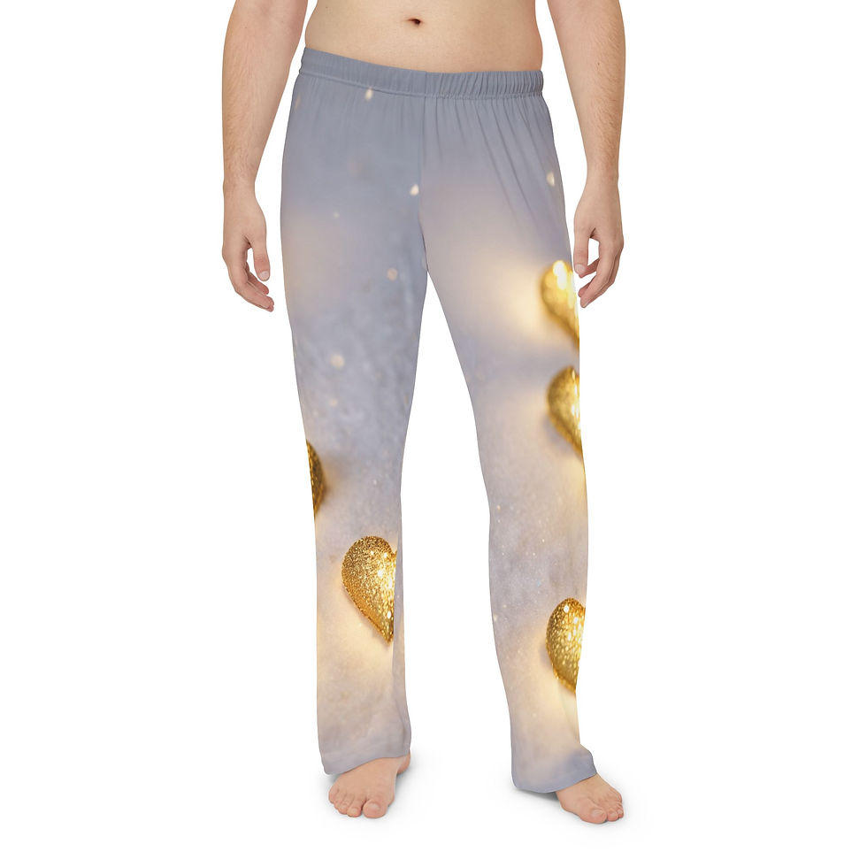 Valentine - Collection, Men's Pajama Pants (AOP)