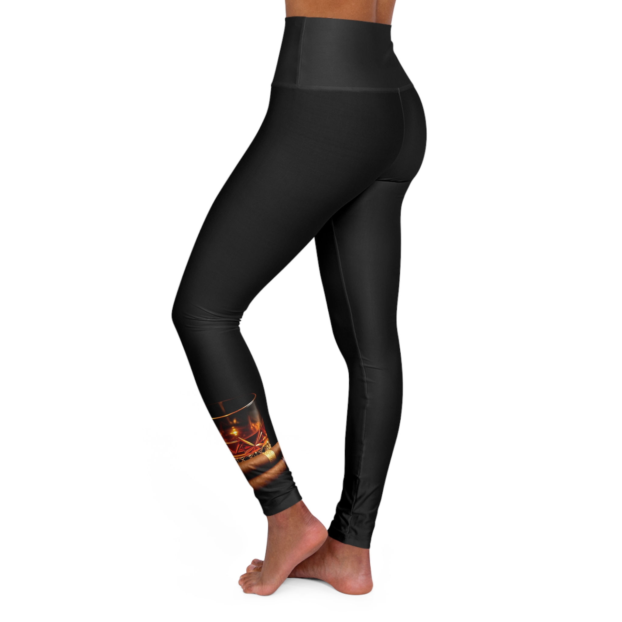 Whiskey Collection Custom High Waisted Yoga Leggings