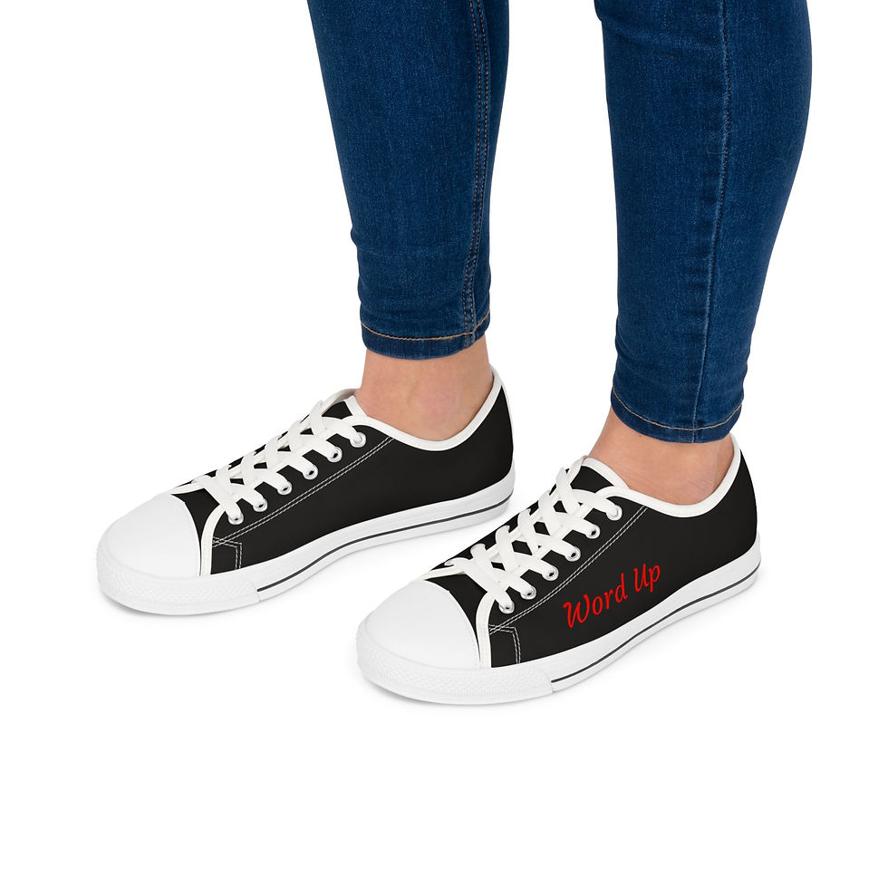 Thumbnail: Word Up - Collection Women's Low Top Sneakers
