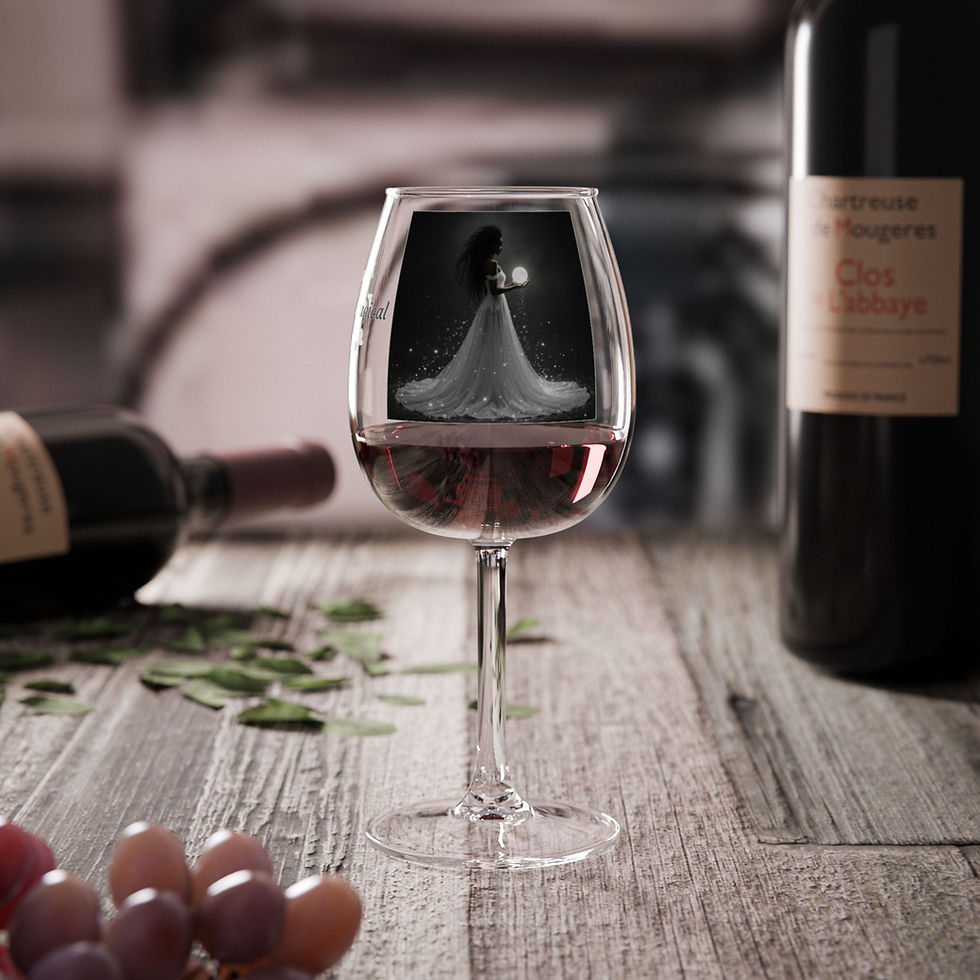 Thumbnail: I'm Busy I've Got Magical Shit To Do Collection, Wine Glass, 12oz
