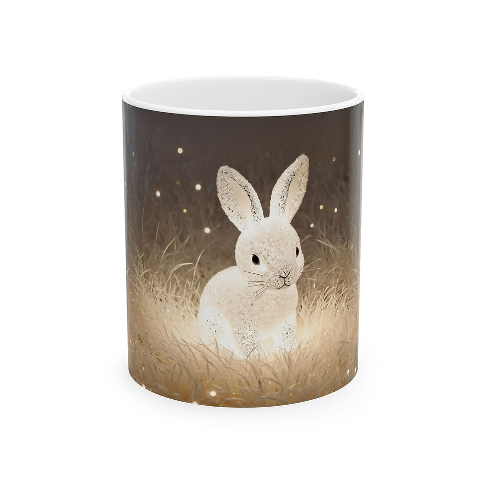 Easter Bunny - Ceramic Mug, (11oz, 15oz)