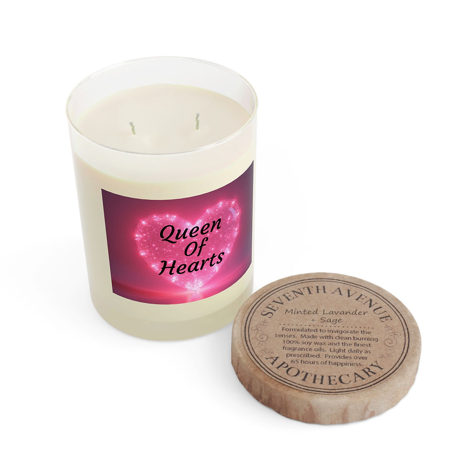 Thumbnail: Queen of Hearts - Collection, Scented Candle - Full Glass, 11oz