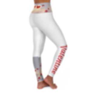 Valentine Collection Custom High Waisted Yoga Leggings 