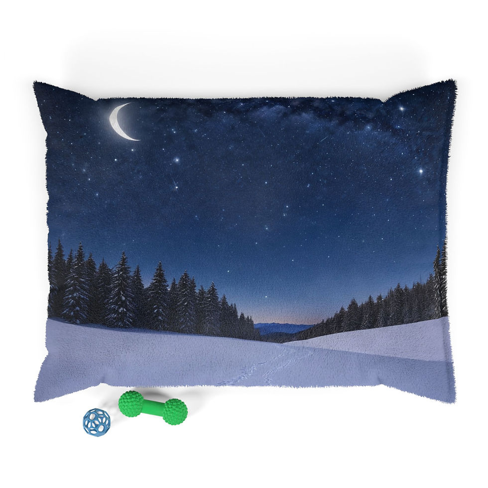 Thumbnail: Under the Moon & Stars - Collection, Pet Bed