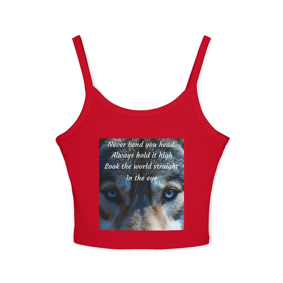 Thumbnail: Wolf Collection - Spaghetti Strap Tank Top, Multiple Colors Available!