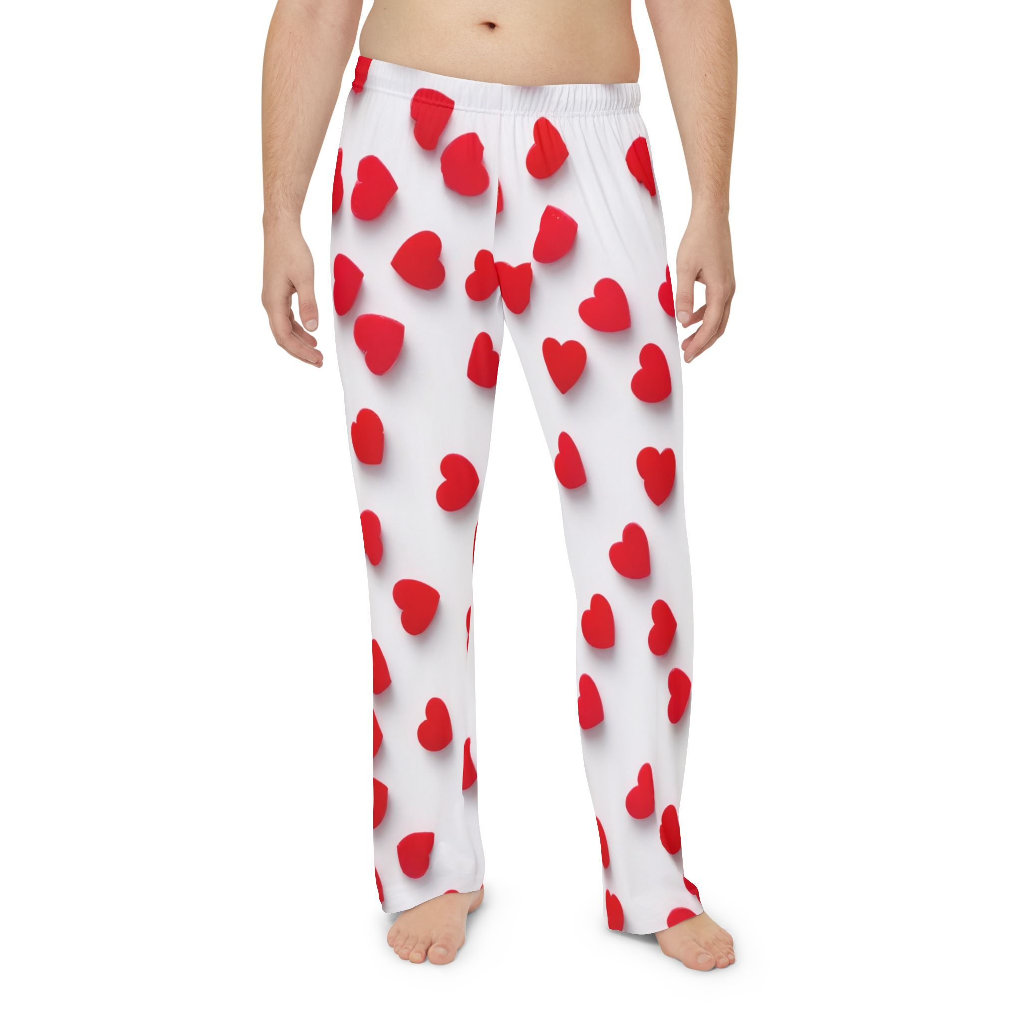 Valentine - Collection, Men's Pajama Pants (AOP)