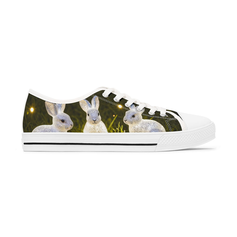 Thumbnail: Easter Bunny - Collection Women's Low Top Sneakers