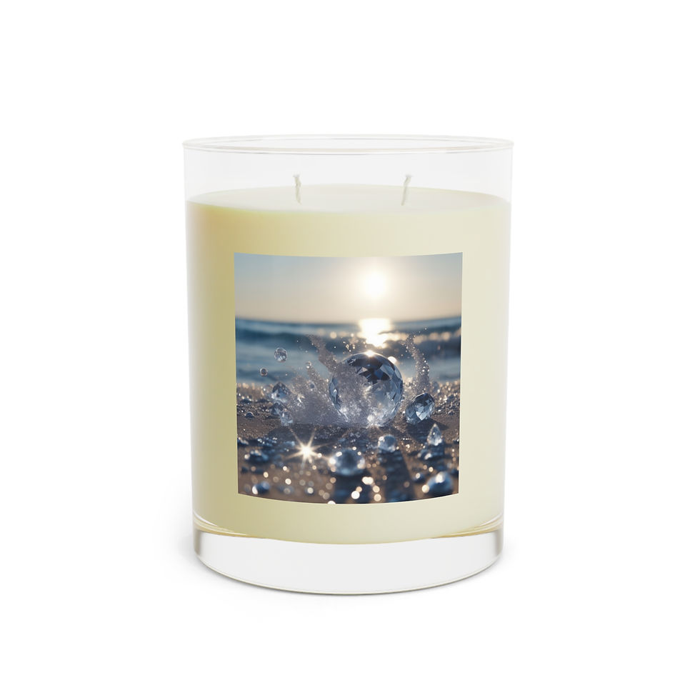 Thumbnail: Crystal Beach Splash - Collection Scented Candle - Full Glass, 11oz