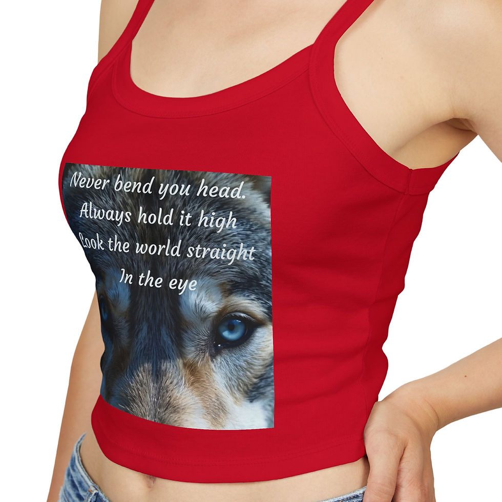 Thumbnail: Wolf Collection - Spaghetti Strap Tank Top, Multiple Colors Available!